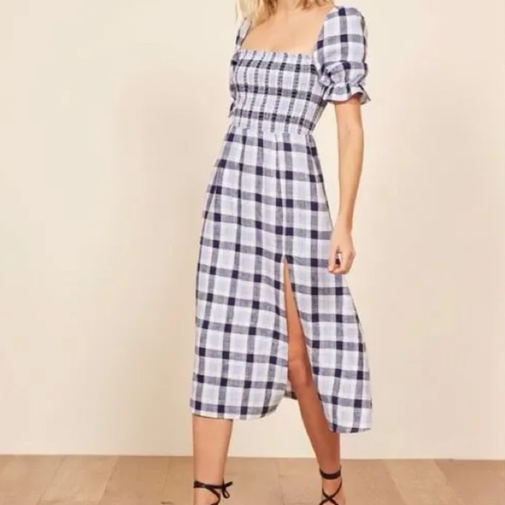 Like New Reformation Marbella Midi Dress